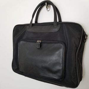 Danier Leather/Nylon Laptop Bag